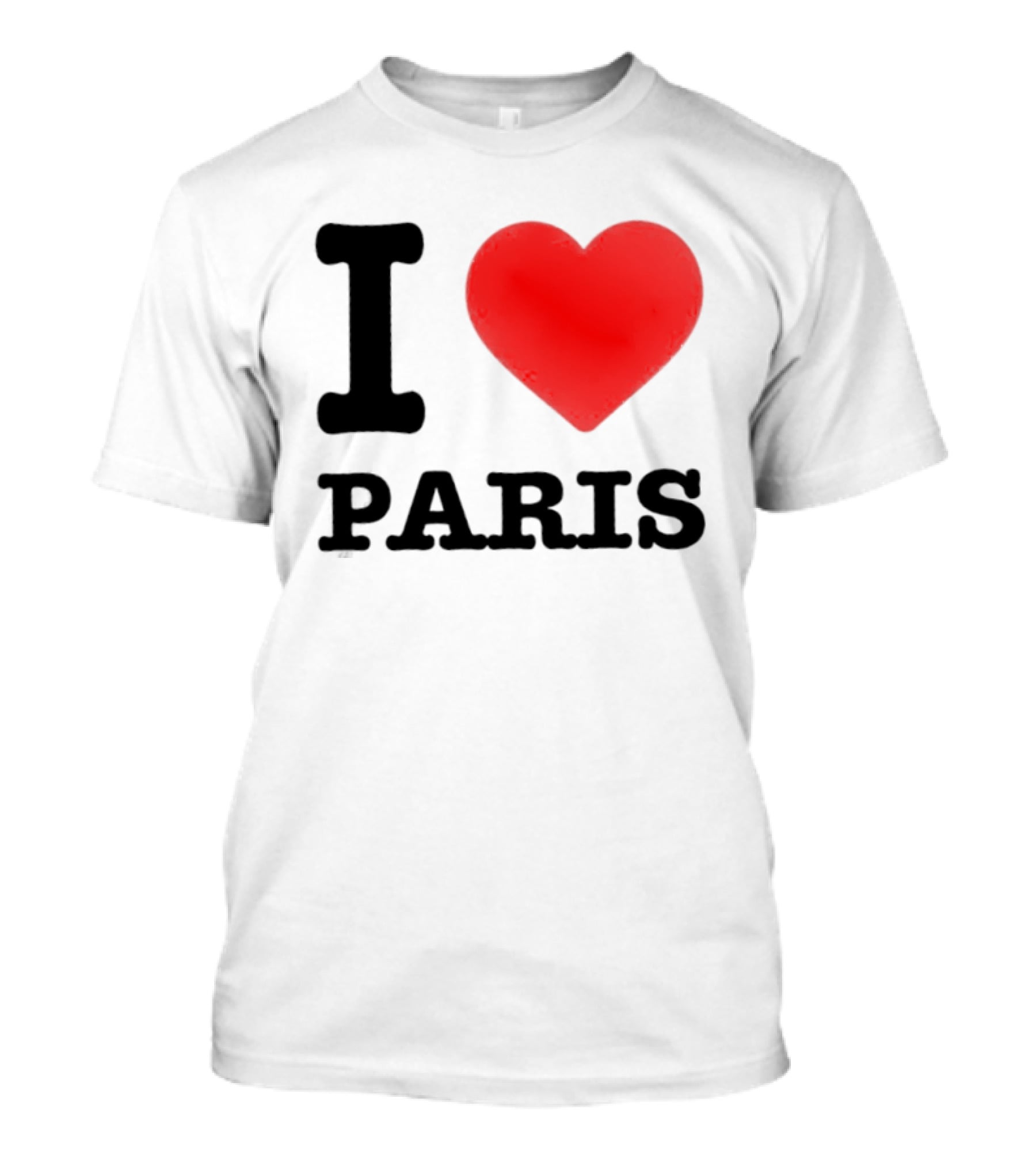 I Love Paris France City Of Light Travel T-Shirt