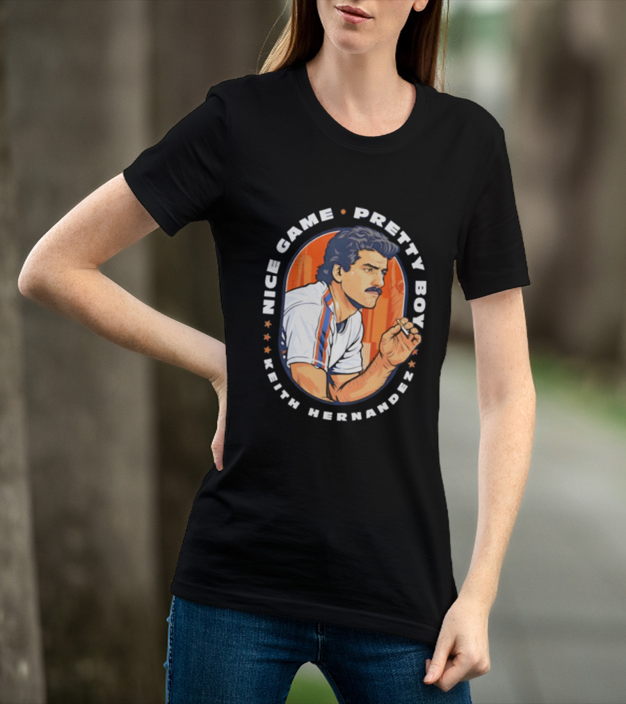 Keith Hernandez New York Mets Nice Game Pretty Boy T-Shirt