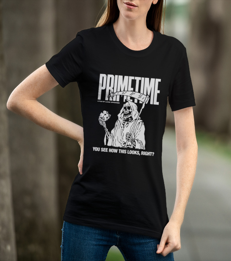 Robert Pattinson Primetime You See How This Looks Right A Film By Louis Oppenheim T-Shirt