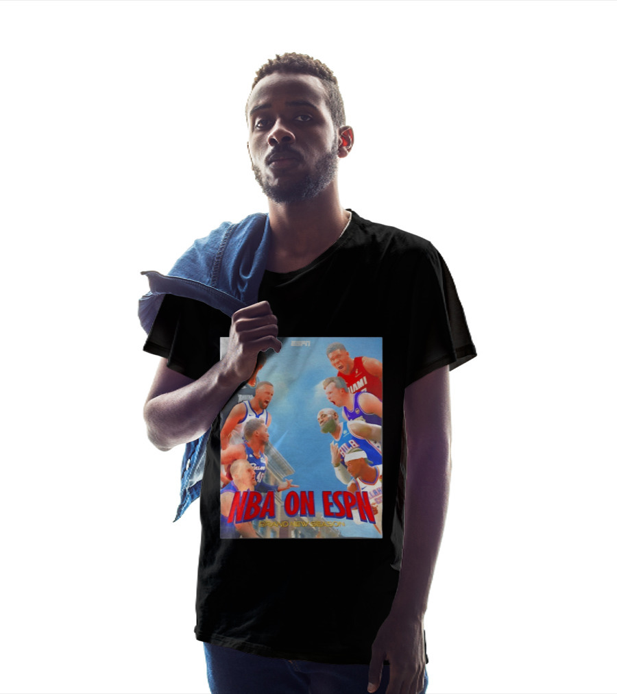 NBA On ESPN Brand New Season 2026 Opening Week Matchups T-Shirt