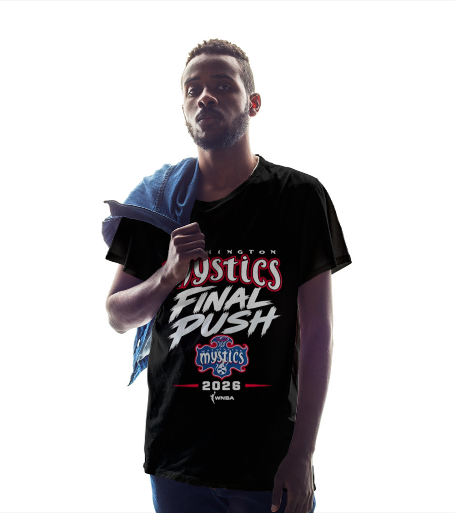 Washington Mystics Final Push WNBA 2026 T-Shirt