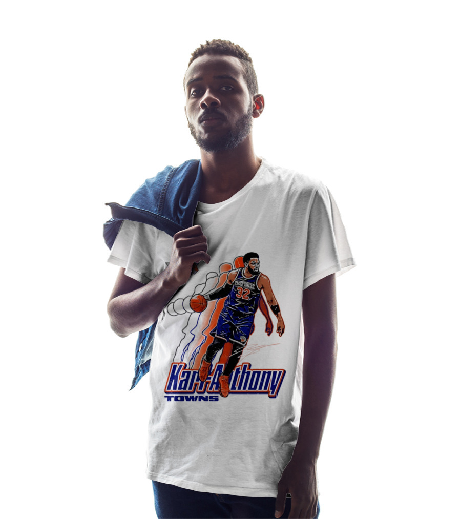 Karl Anthony Towns New York Knicks Basketball 32 T-Shirt