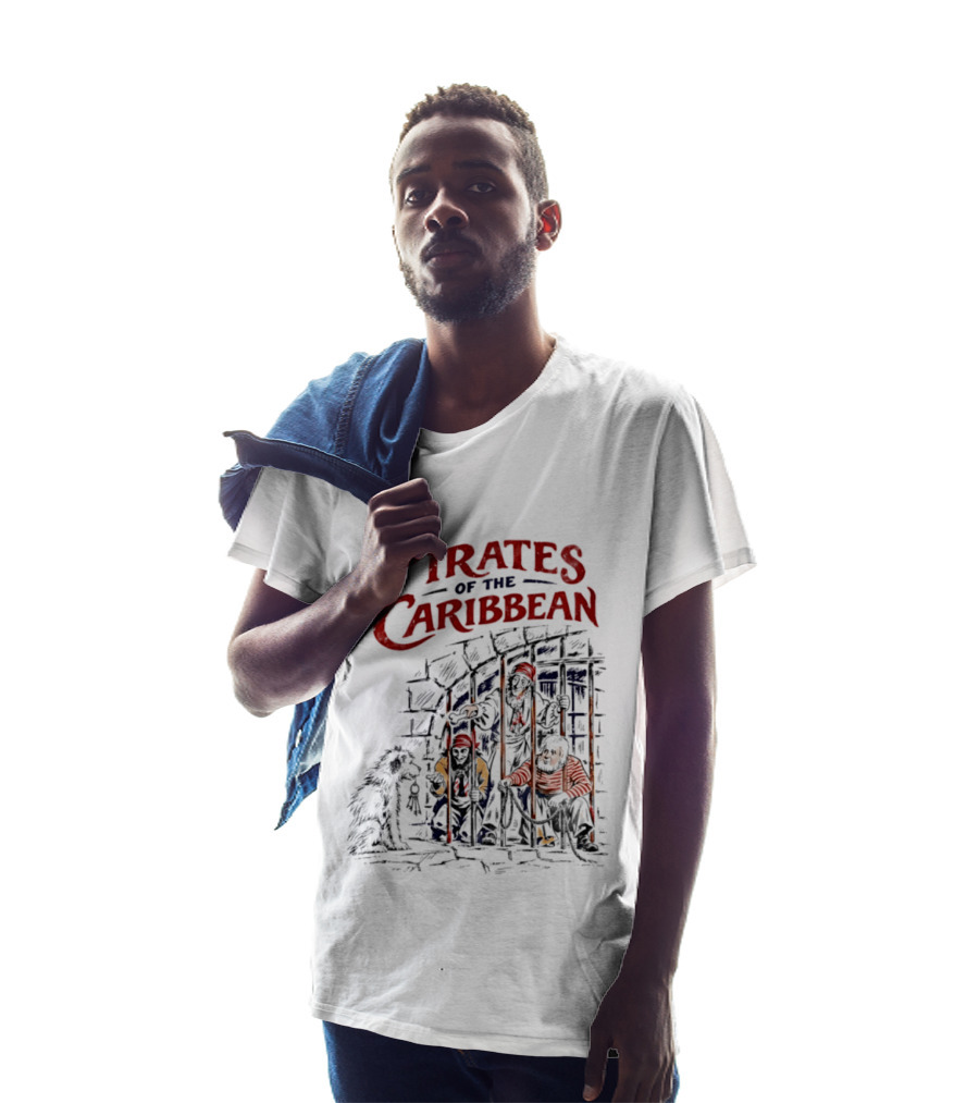 Pirates Of The Caribbean Jail Scene Disney Adventure T-Shirt