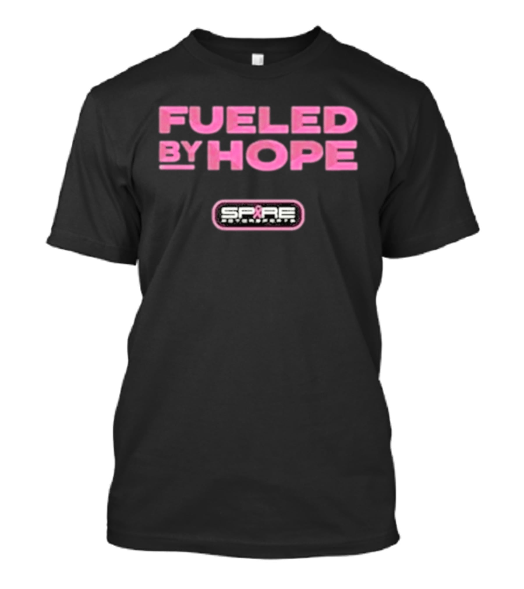 Fueled By Hope Spire Enterprises Pink Ribbon 2026 T-Shirt