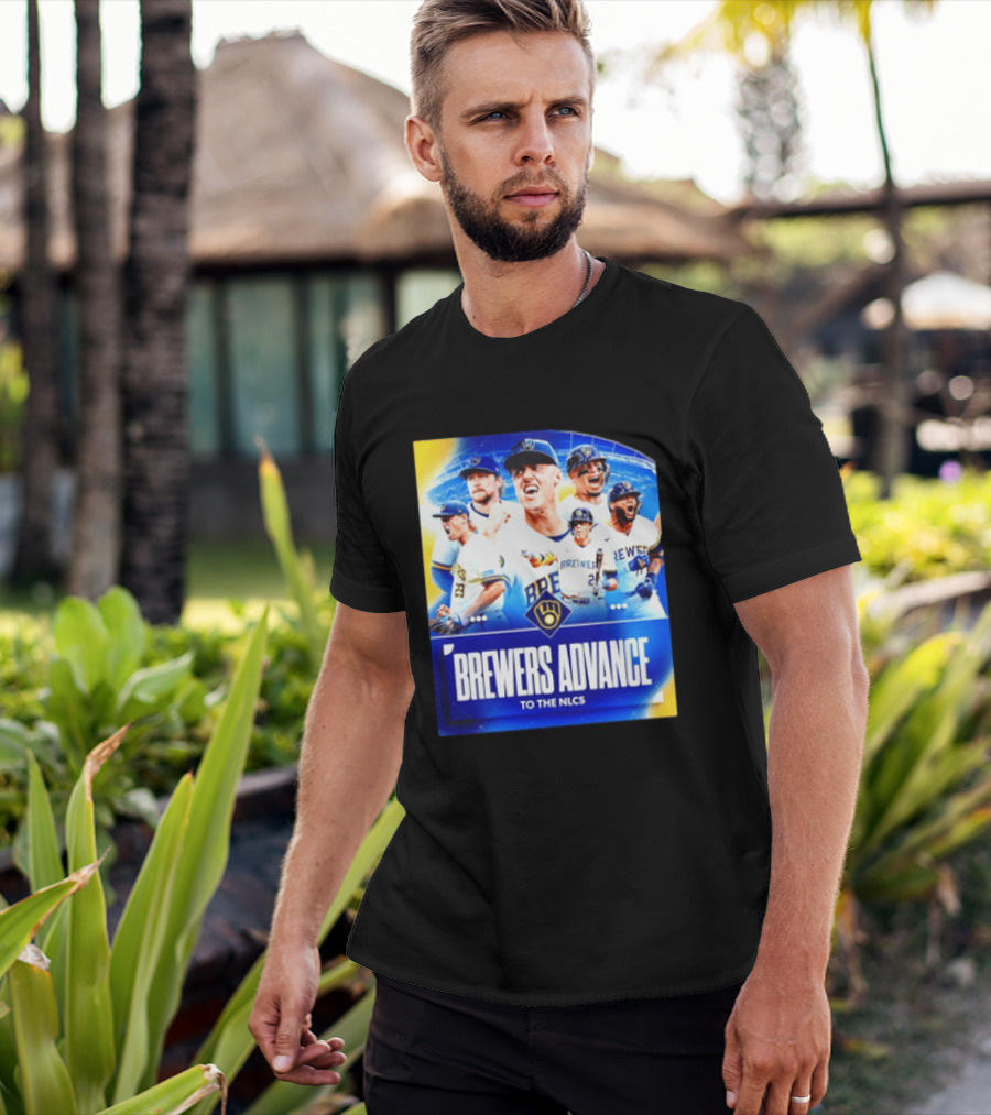 Milwaukee Brewers Advance To The NLCS 2026 Victory Celebration T-Shirt
