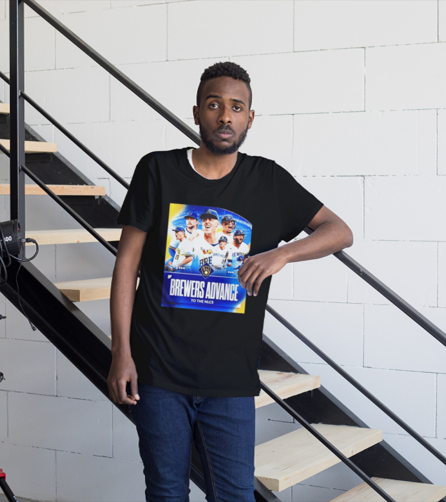 Milwaukee Brewers Advance To The NLCS 2026 Victory Celebration T-Shirt