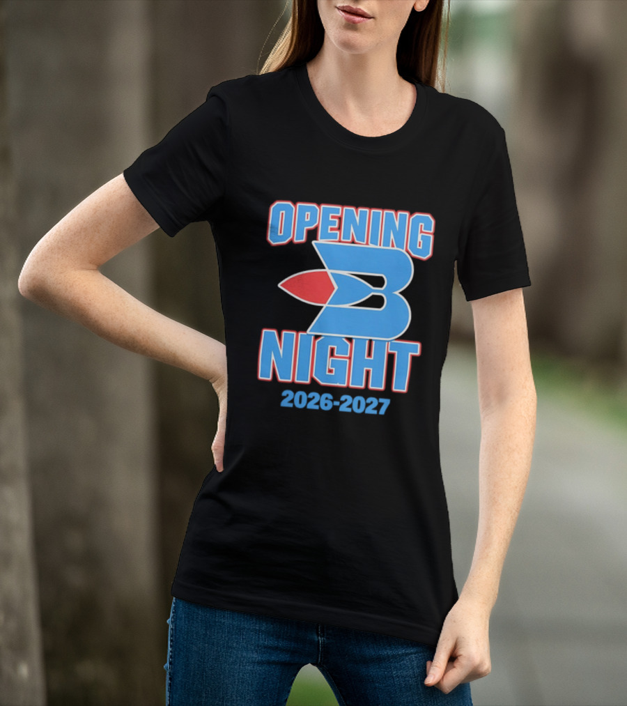 Opening Night 2026 2027 Buffalo Braves T-Shirt