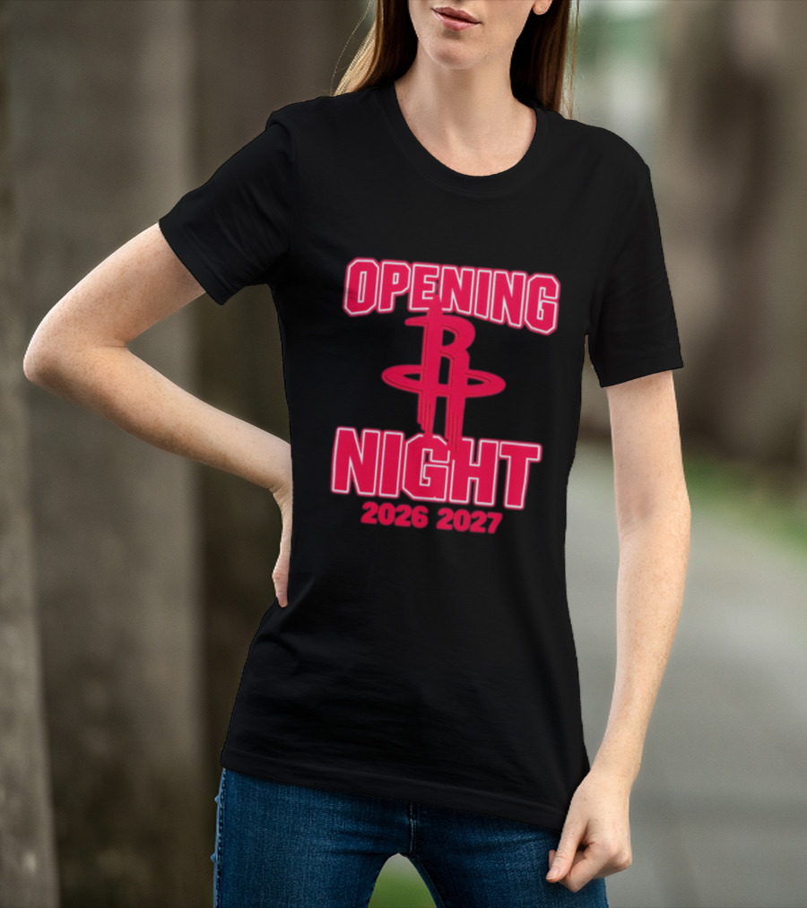 Houston Rockets NBA Opening Night 2026 2027 T-Shirt