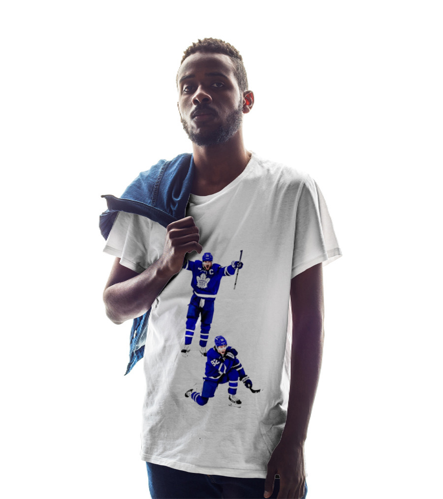 Auston Matthews Gavin McKenna Toronto Maple Leafs Firts One Hockey Players T-Shirt
