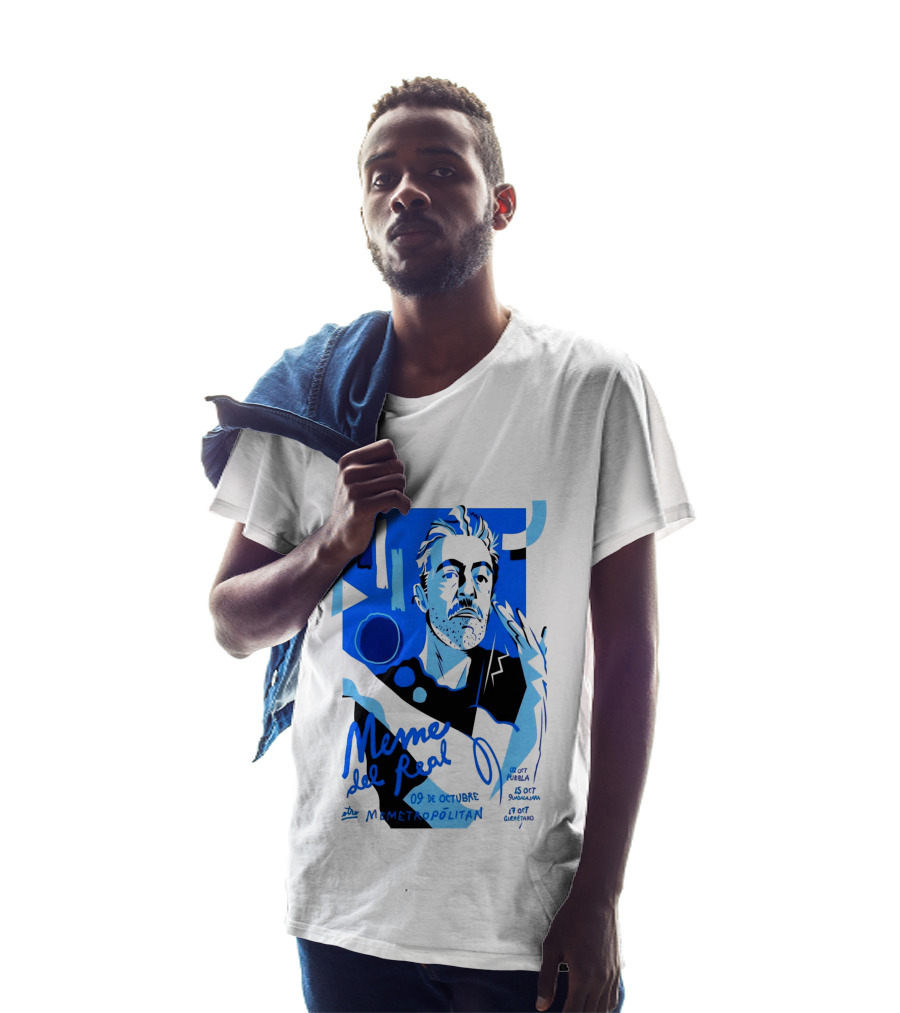Meme Del Real 09 De Octubre 2026 Metropolitán MX Concert T-Shirt