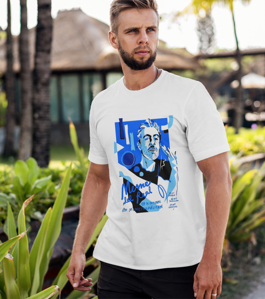 Meme Del Real 09 De Octubre 2026 Metropolitán MX Concert T-Shirt