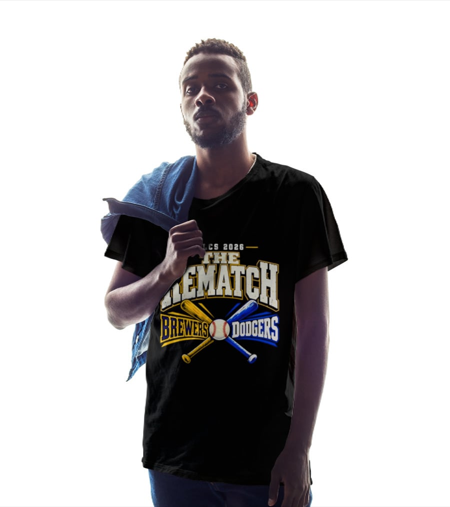 NLCS 2026 The Rematch Brewers Vs Dodgers T-Shirt