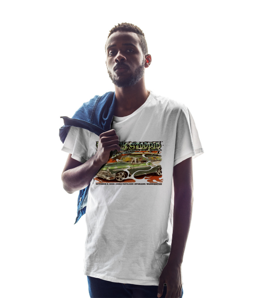 Slightly Stoopid Live With The Elevators And Denim October 6 2026 Gesa Pavilion Spokane WA T-Shirt