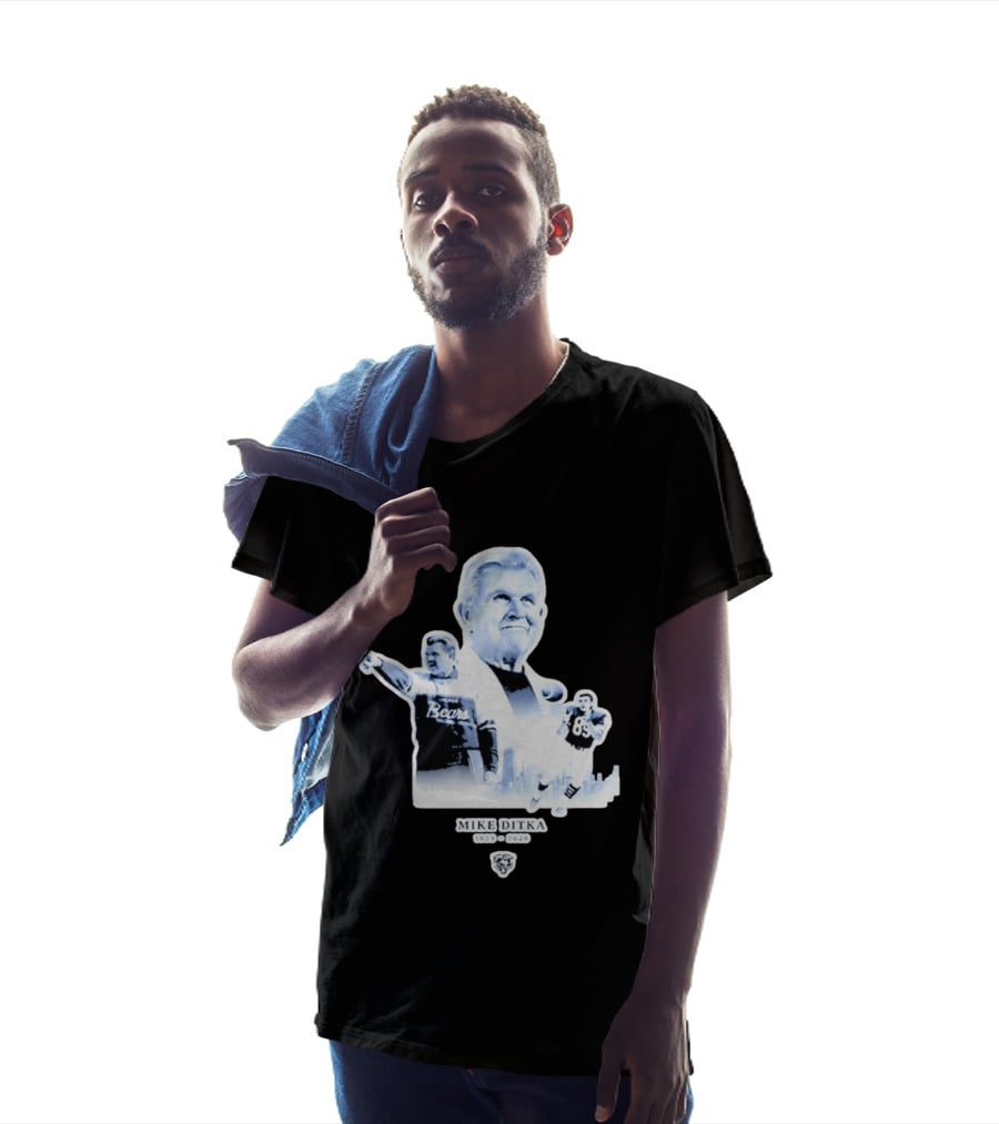 Bears Mike Ditka 1939 2020 Coach Legend Legacy T-Shirt