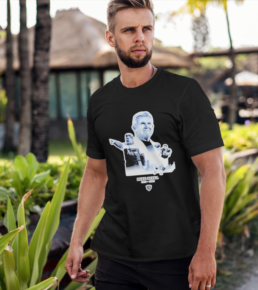 Bears Mike Ditka 1939 2020 Coach Legend Legacy T-Shirt