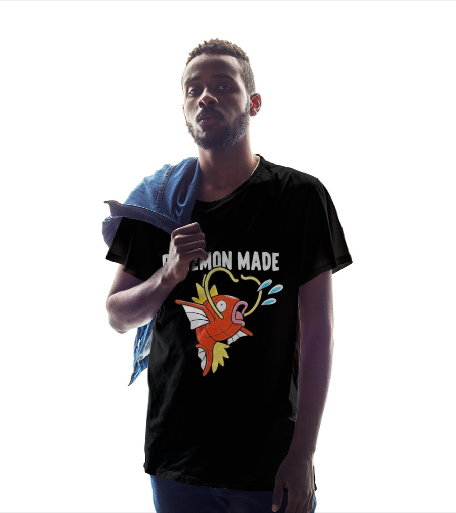 Kim Seokjin Pokémon Made Magikarp T-Shirt