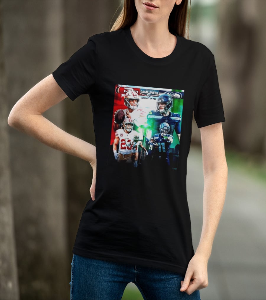 San Francisco 49ers Vs Seattle Seahawks America's Game Of The Week 2026 NFC West Showdown On Fox 4:25PM ET T-Shirt