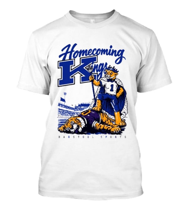 Kentucky Wildcats Homecoming King Victory Over LSU Tigers 2026 Football Barstool Sports T-Shirt