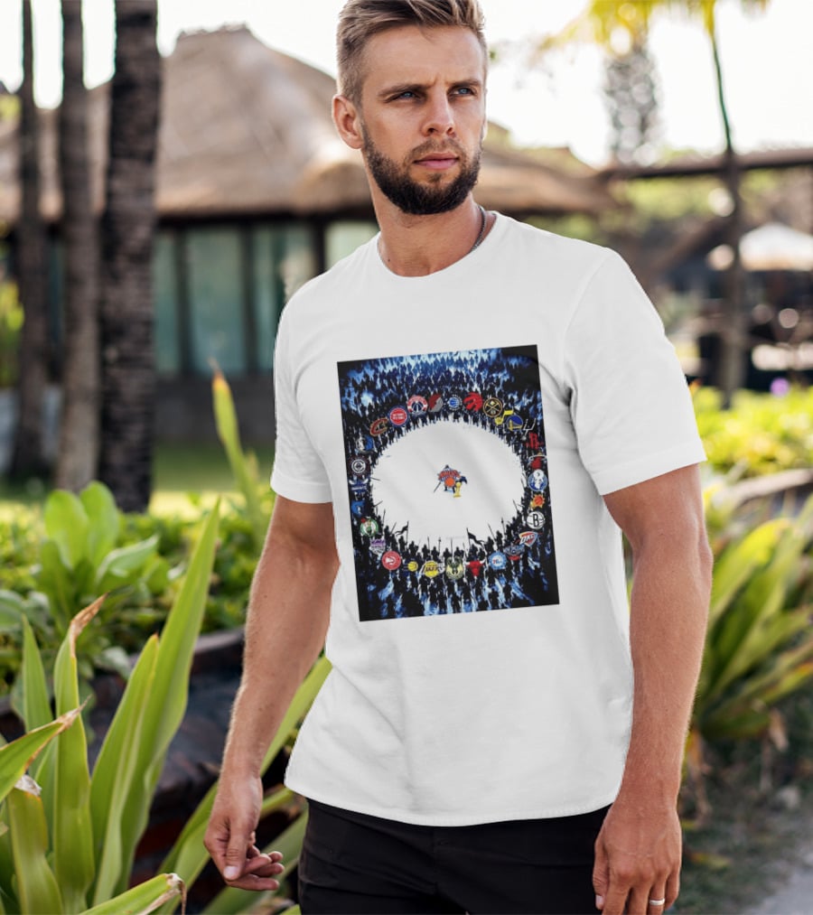 New York Knicks NBA Opponents Rivalry Battle Meme T-Shirt