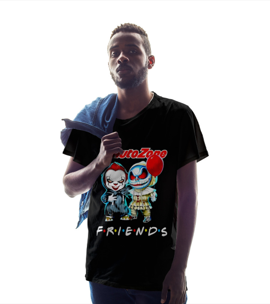 AutoZone Pennywise Skellington Friends 2026 Halloween Event T-Shirt