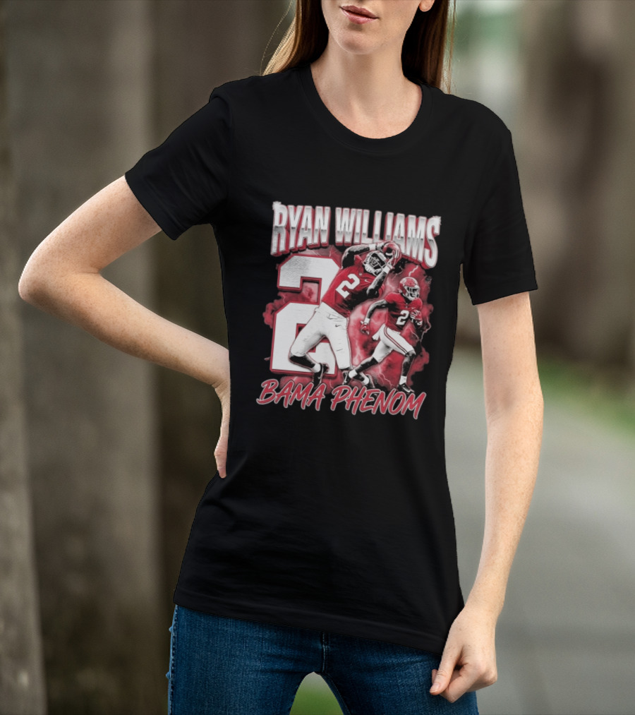 Ryan Williams Number 2 Bama Phenom Football T-Shirt