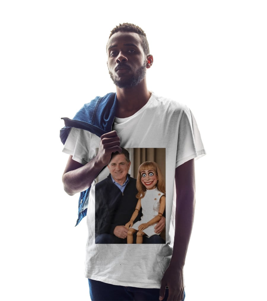 Michael Dell Ventriloquist Dummy T-Shirt