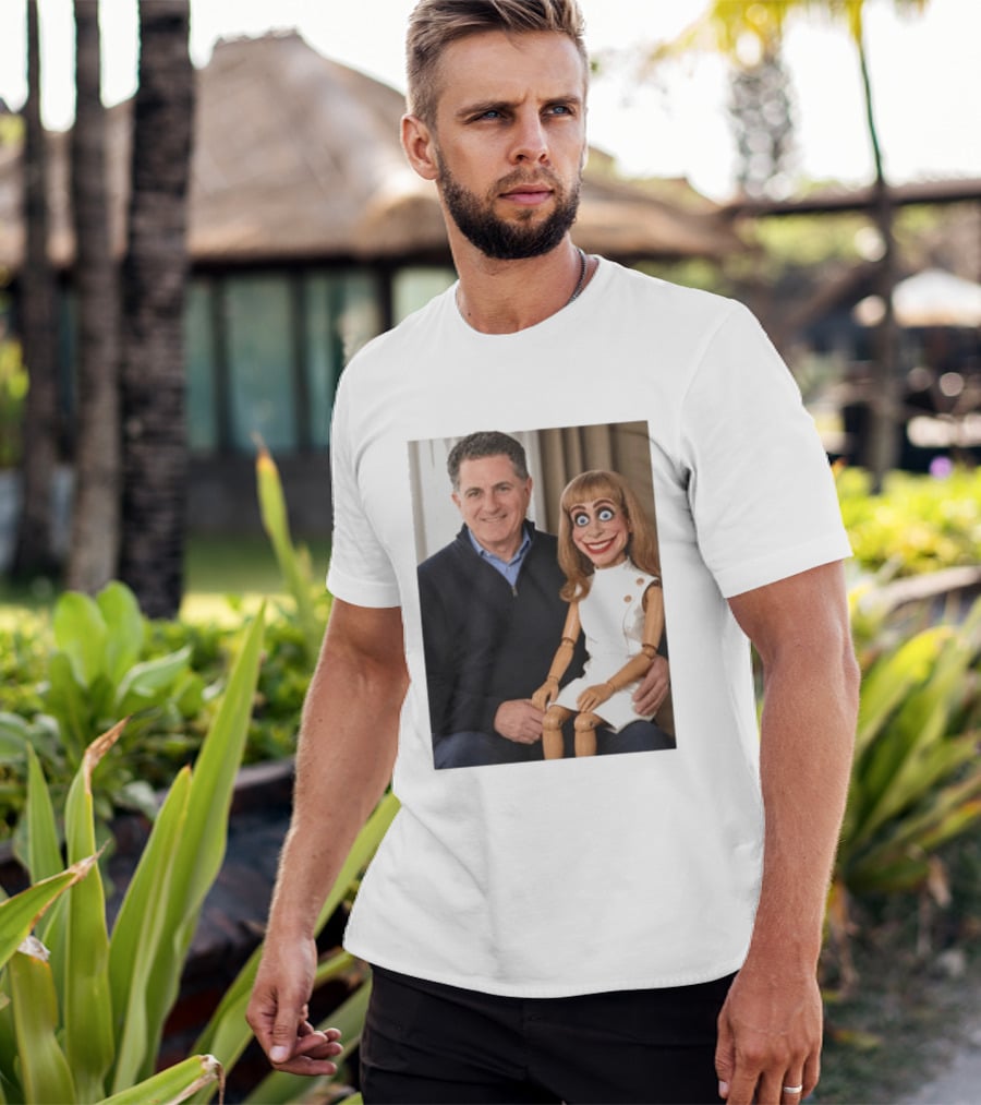 Michael Dell Ventriloquist Dummy T-Shirt
