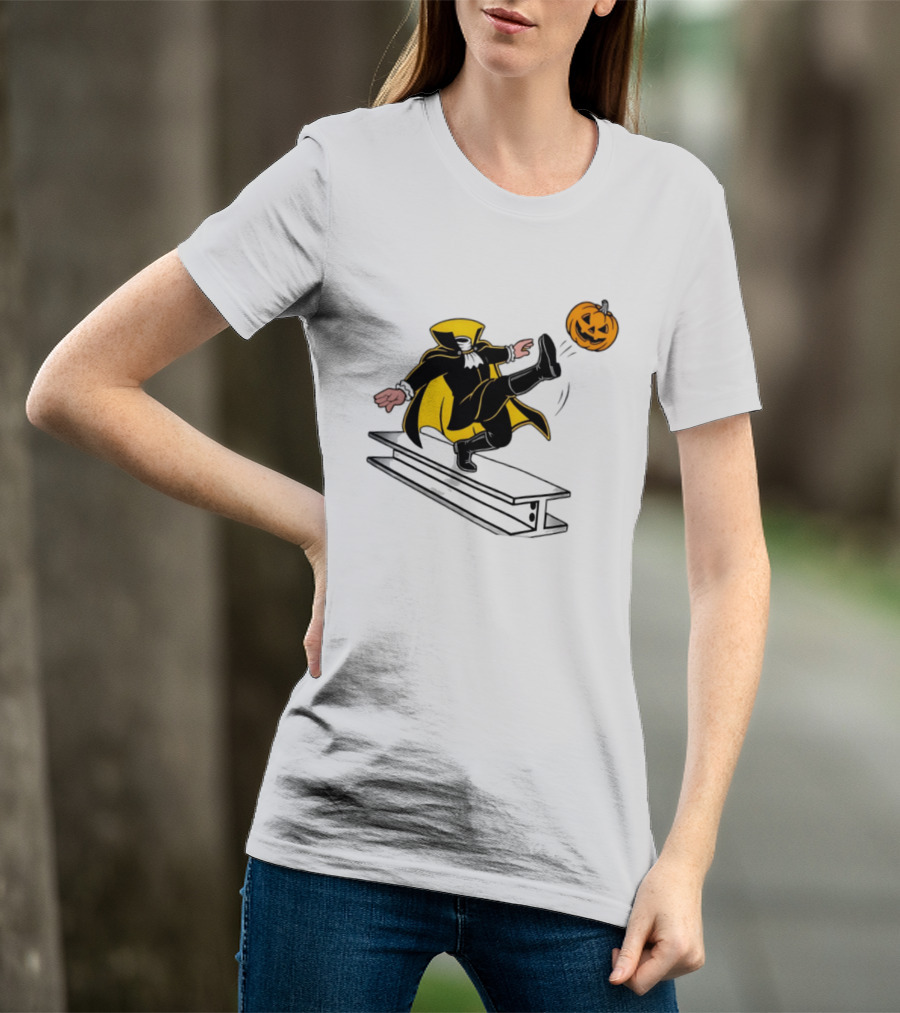 Pittsburgh Steelers Halloween 2026 Headless Horseman Of Steel T-Shirt