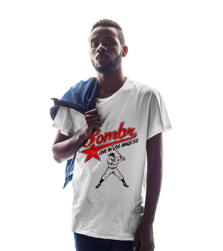Sombr Live In Los Angeles 2026 Baseball Event At The Forum October 10 2026 T-Shirt