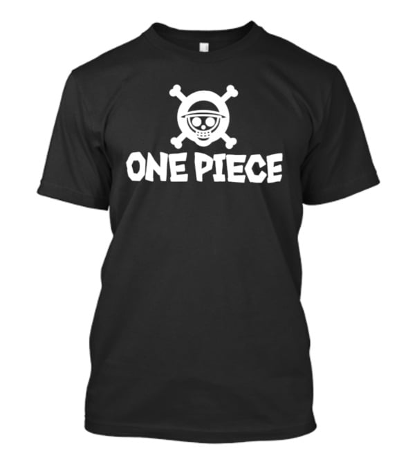 One Piece Straw Hat Skull And Crossbones Anime T-Shirt