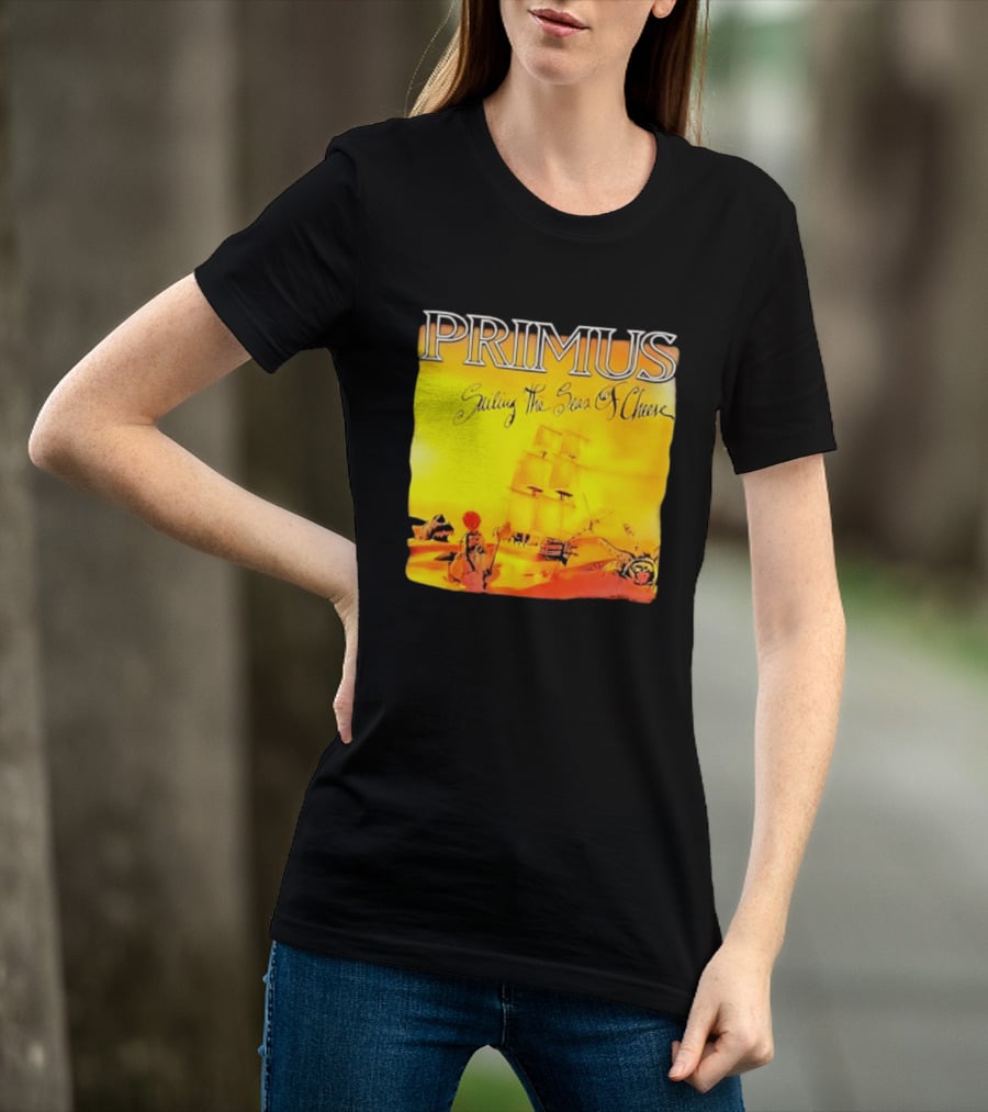Primus Sailing The Seas Of Cheese Album Art Les Claypool T-Shirt