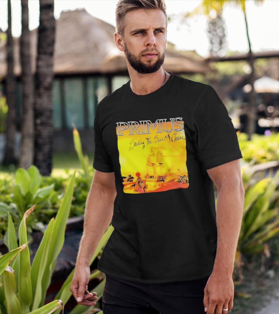 Primus Sailing The Seas Of Cheese Album Art Les Claypool T-Shirt