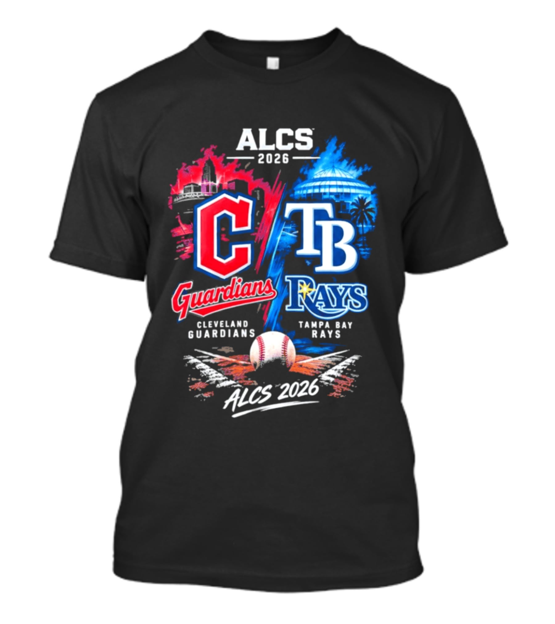 Cleveland Guardians Vs Tampa Bay Rays ALCS 2026 T-Shirt