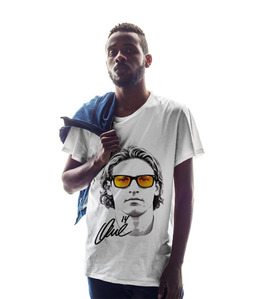 Antoine Griezmann Marcos Llorente 14 Signature Glasses T-Shirt