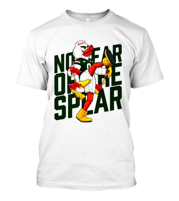 Miami Hurricanes No Fear Of The Spear Ibis Sports Team Rivalry T-Shirt