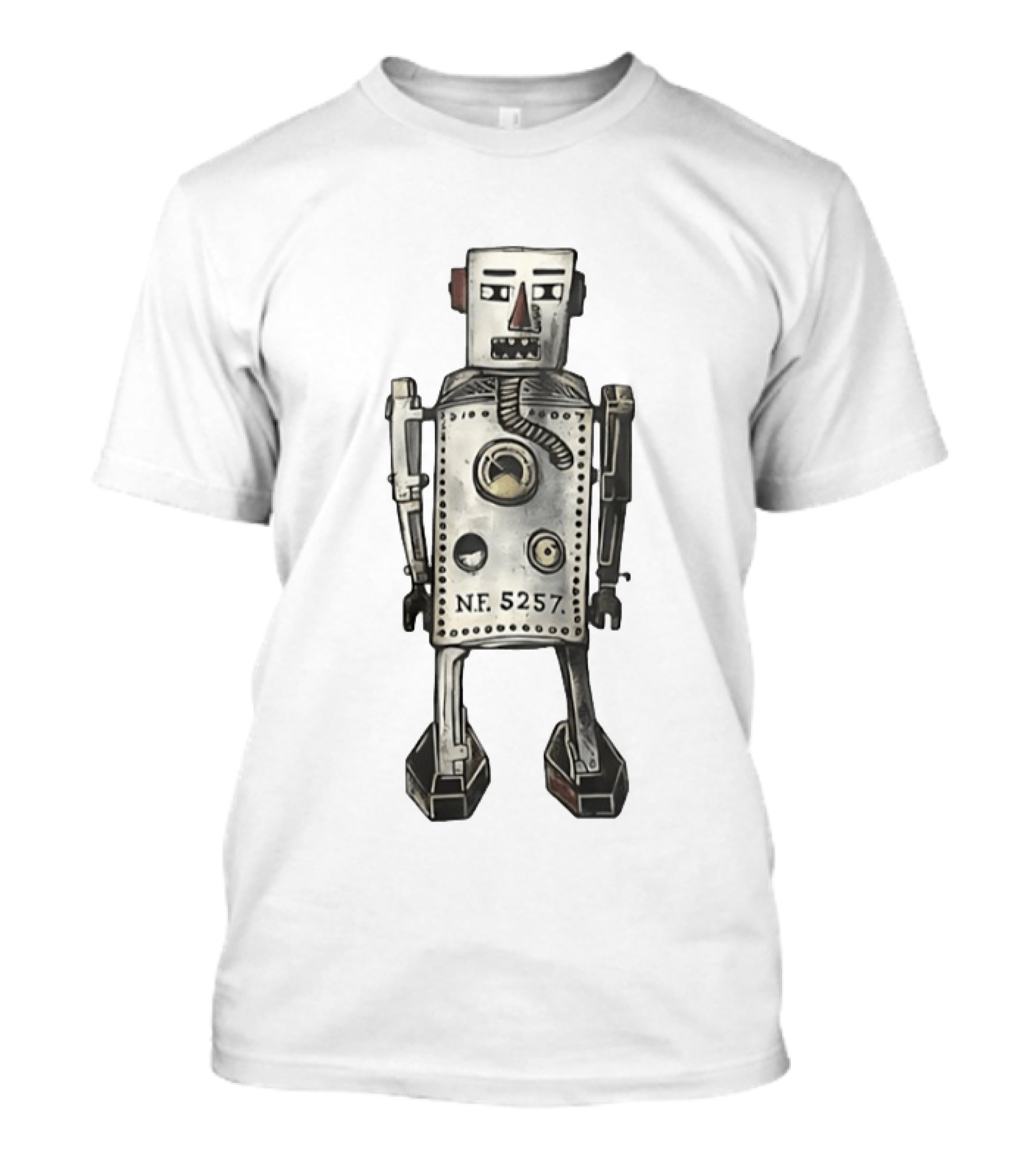 Robot Stuart N.F. 5257 Universe Adventure T-Shirt
