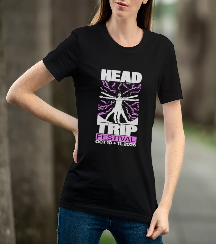 Head Trip Festival Empire Polo Club Oct 10 & 11 2026 Indio CA T-Shirt