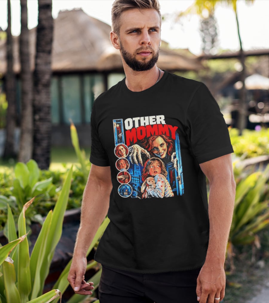 Other Mommy Coraline Horror Movie Bootleg Halloween Creepy T-Shirt