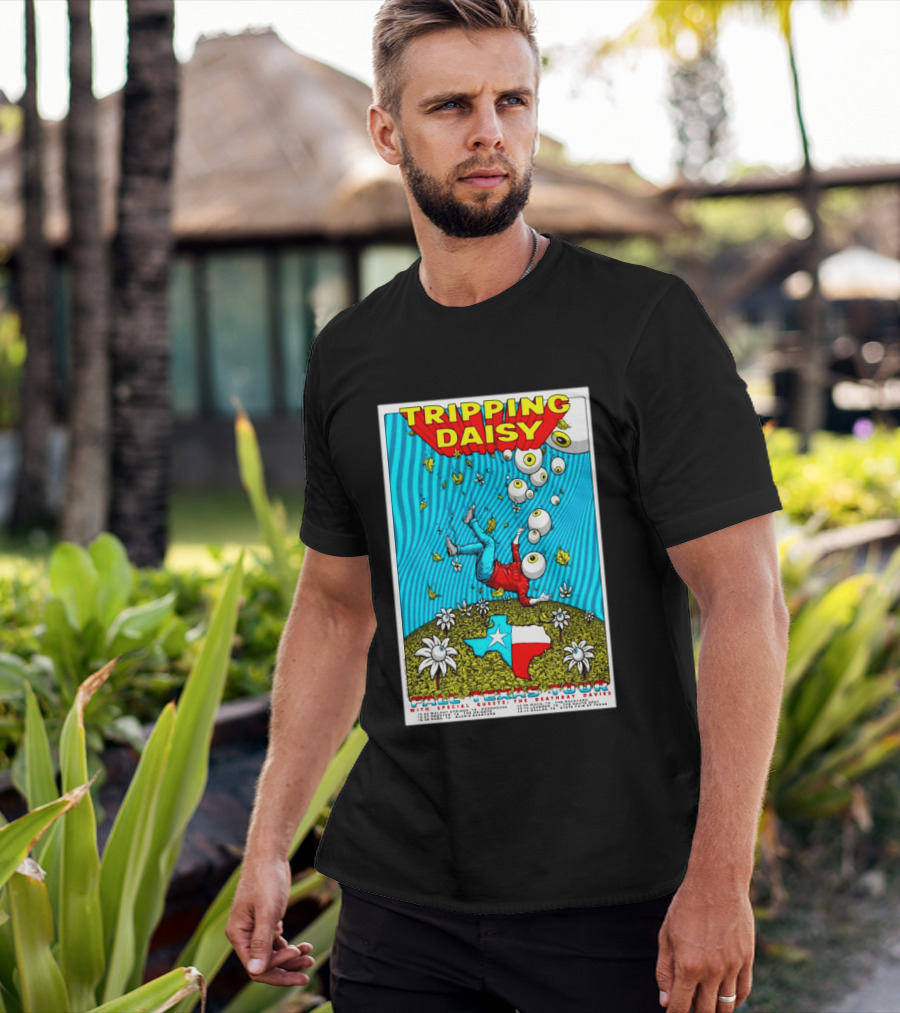 Tripping Daisy Fall Texas Tour 2026 Limited Edition With Special Guests The Deathray Davies T-Shirt