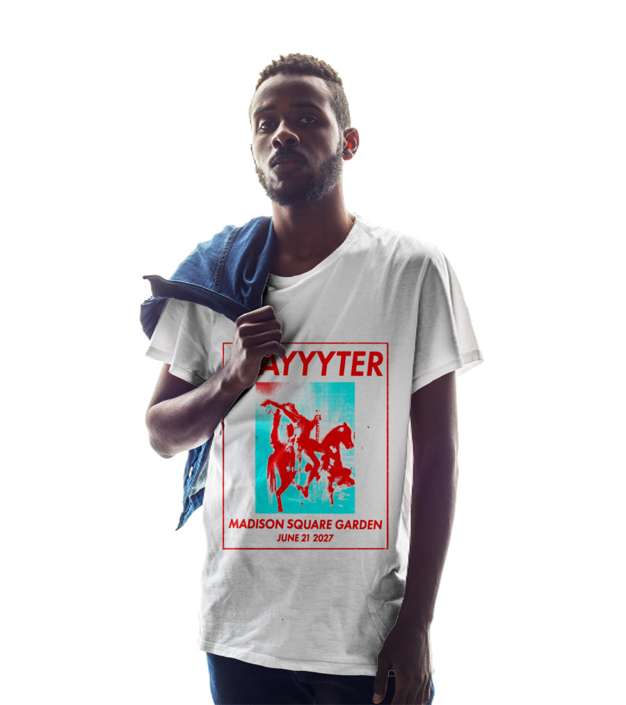 Slayyyter Madison Square Garden June 21 2027 Show T-Shirt