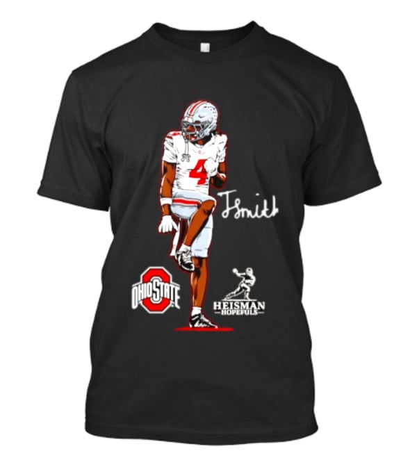 Ohio State Buckeyes J. Smith Heisman Hopeful Number 4 T-Shirt