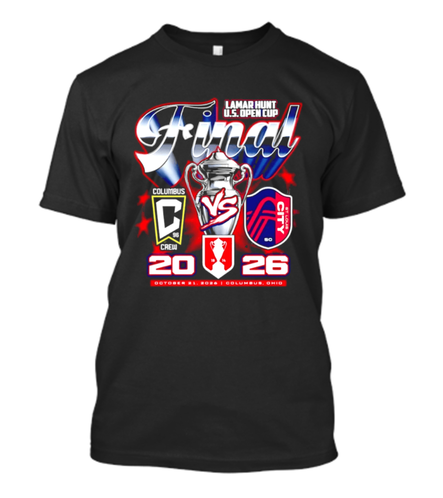 Ohio Final Columbus Crew Vs St. Louis City 2026 October 21 U.S. Open Cup T-Shirt