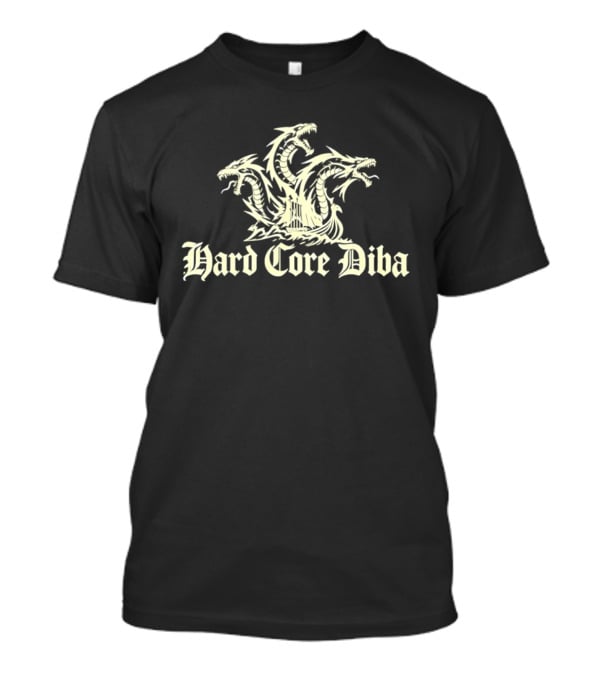 Hard Core Diba Three Headed Dragon Emblem Niteharts 2026 T-Shirt