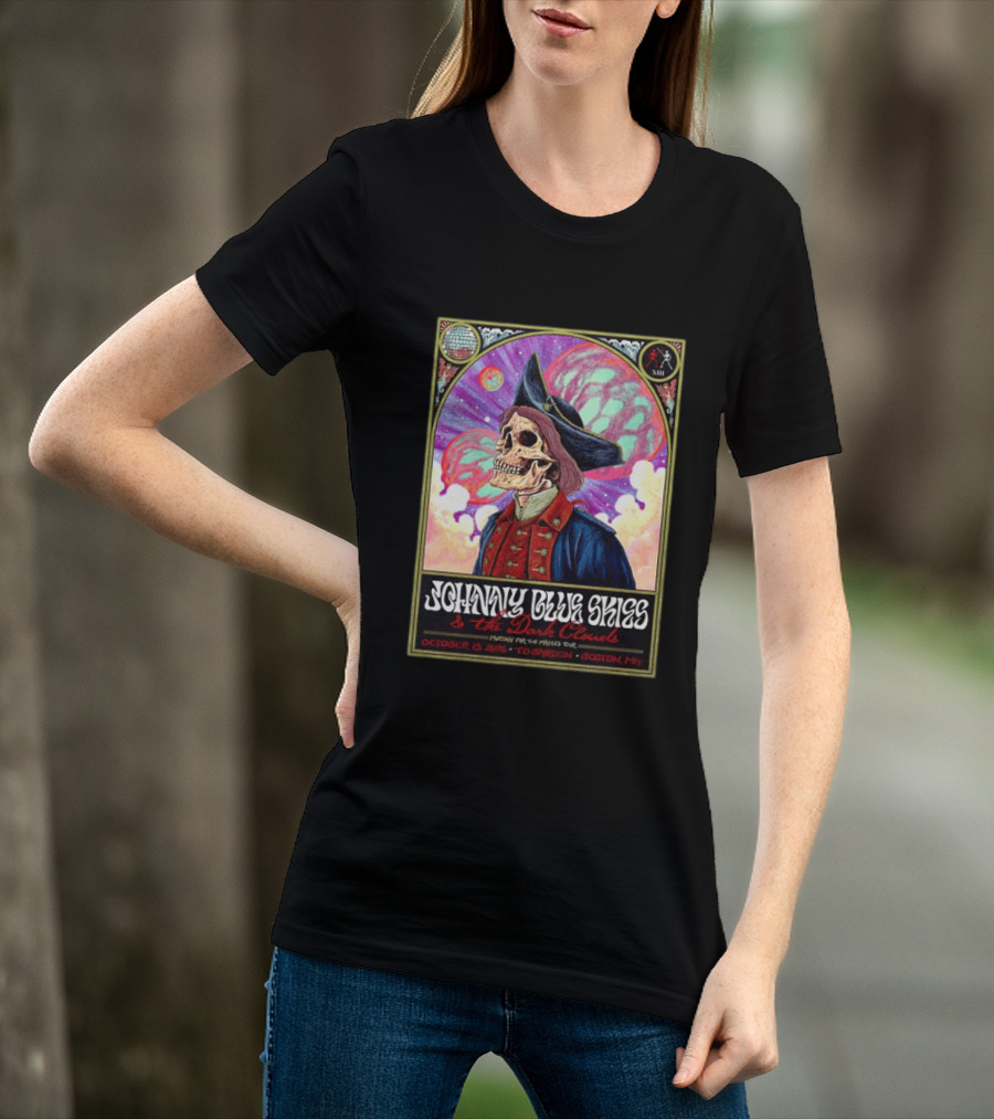 Johnny Blue Skies & The Dark Clouds Waiting For The Magic Tour October 13 TD Garden Boston MA T-Shirt