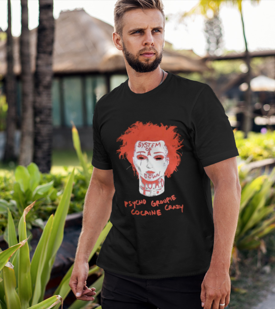 System Of A Down Psycho Groupie Cocaine Crazy T-Shirt
