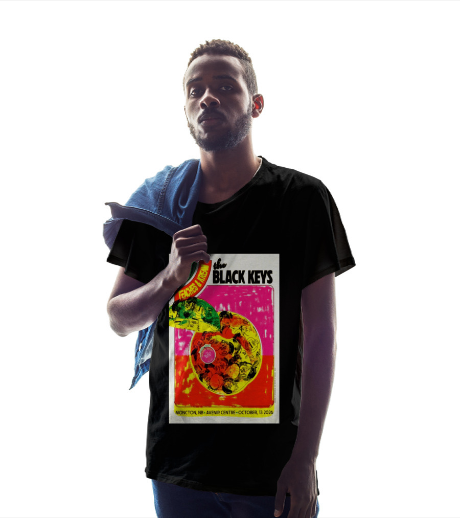 The Black Keys Peaches & Cream Event Moncton NB Avenir Centre October 13 2026 T-Shirt