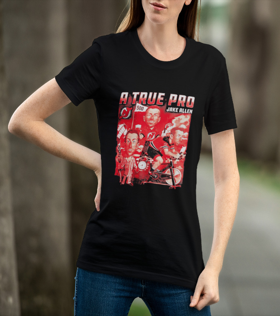 A True Pro Jake Allen NJ Devils 500 T-Shirt
