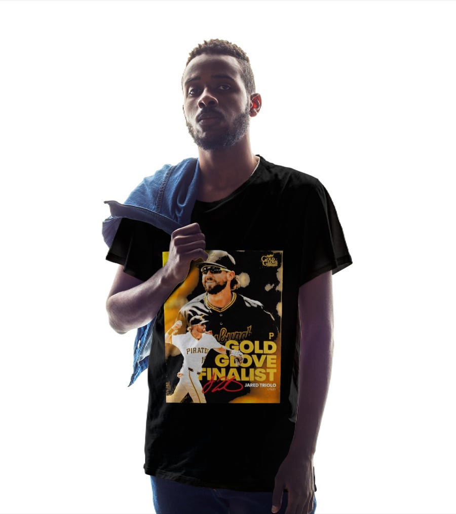 Jared Triolo Pirates Gold Glove Award Finalist Utility T-Shirt