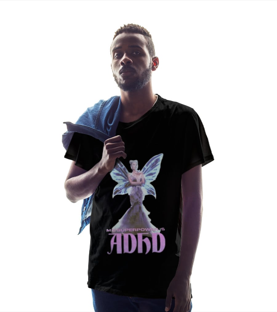Paris Hilton ADHD Butterfly Heavyweight T-Shirt