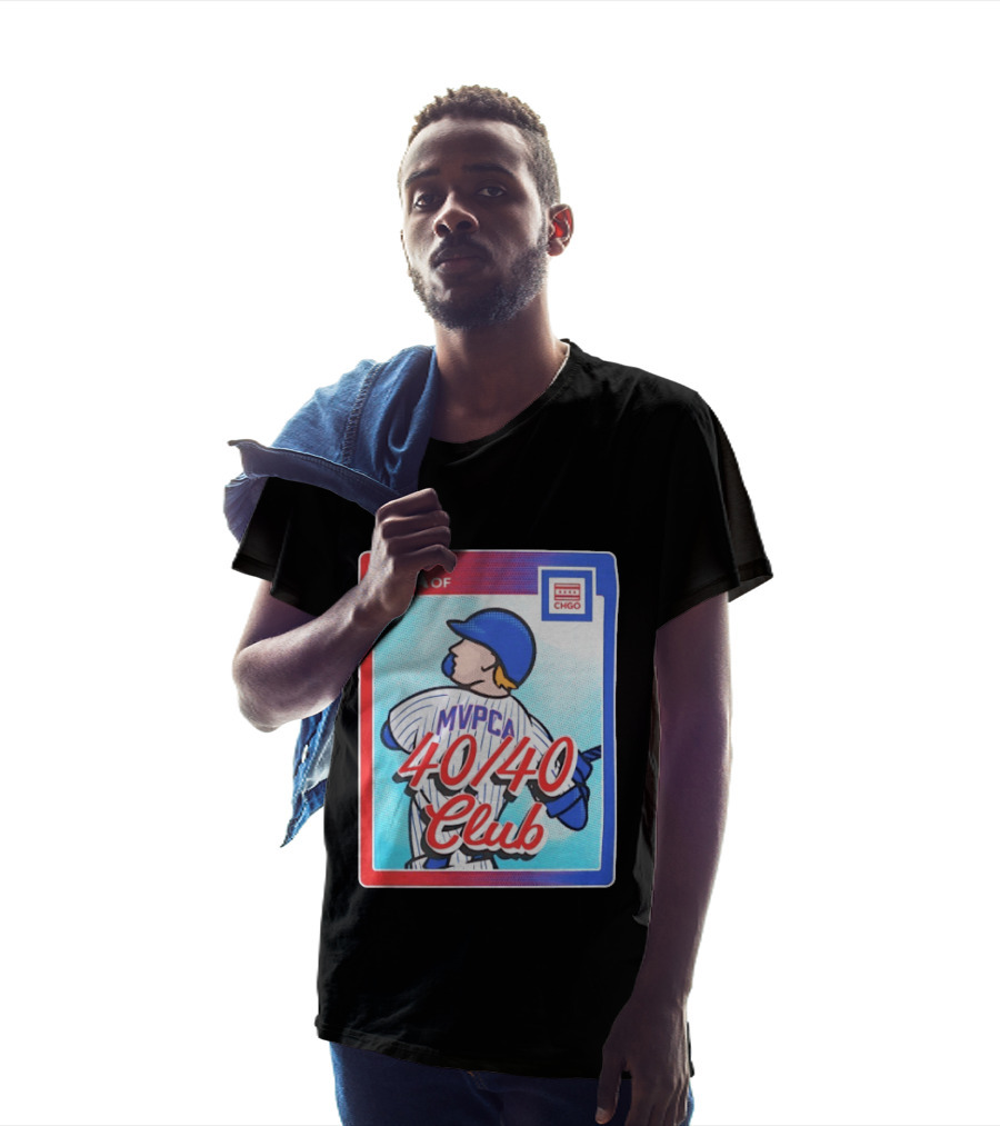 PCA CHGO MVP 40/40 Club Baseball Chicago Cubs T-Shirt